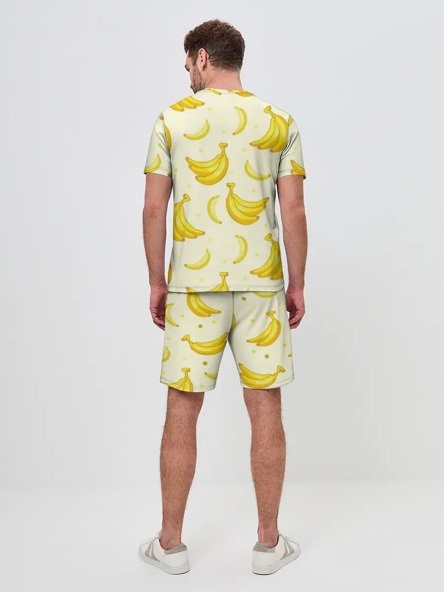 Мужской костюм с шортами / Банана