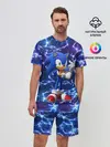 Мужской костюм с шортами / Sonic | Соник