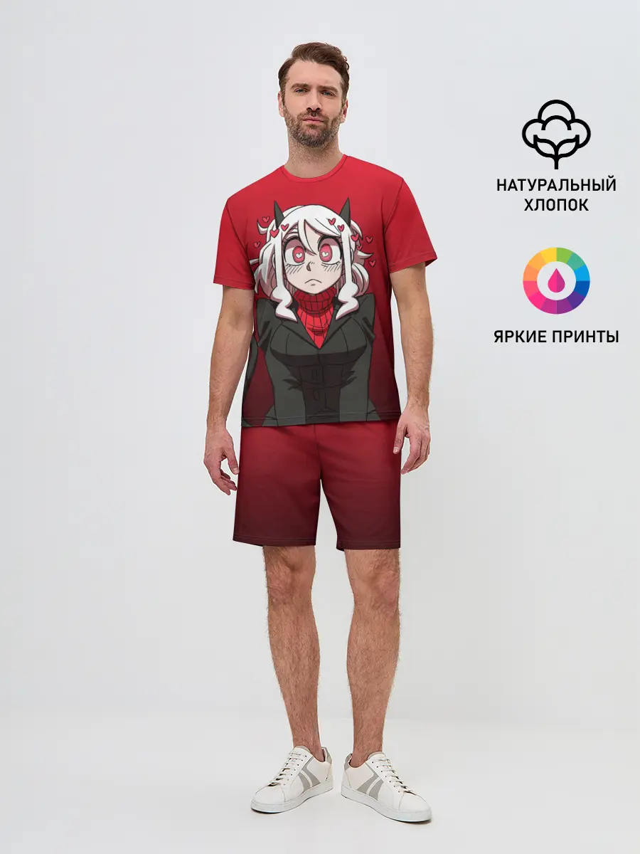 Мужской костюм с шортами / HELLTAKER MODEUS