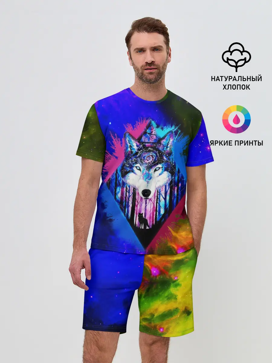 Мужской костюм с шортами / Cosmo Wolf