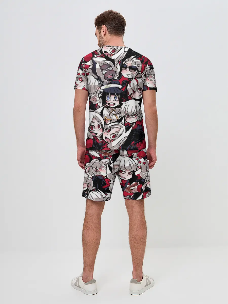 Мужской костюм с шортами / Helltaker