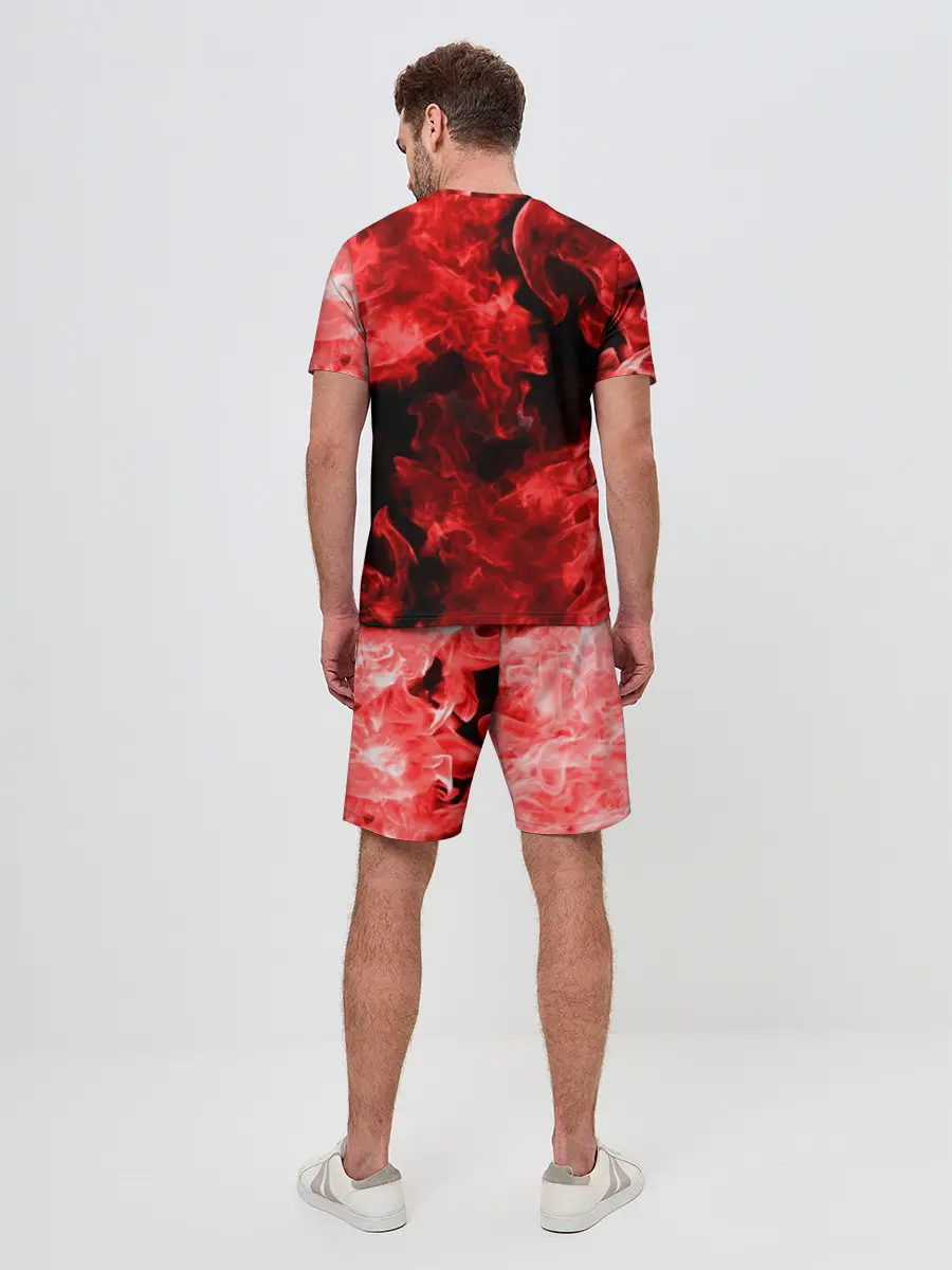 Мужской костюм с шортами / BMW FIRE