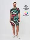 Мужской костюм с шортами / Geometric Abstraction