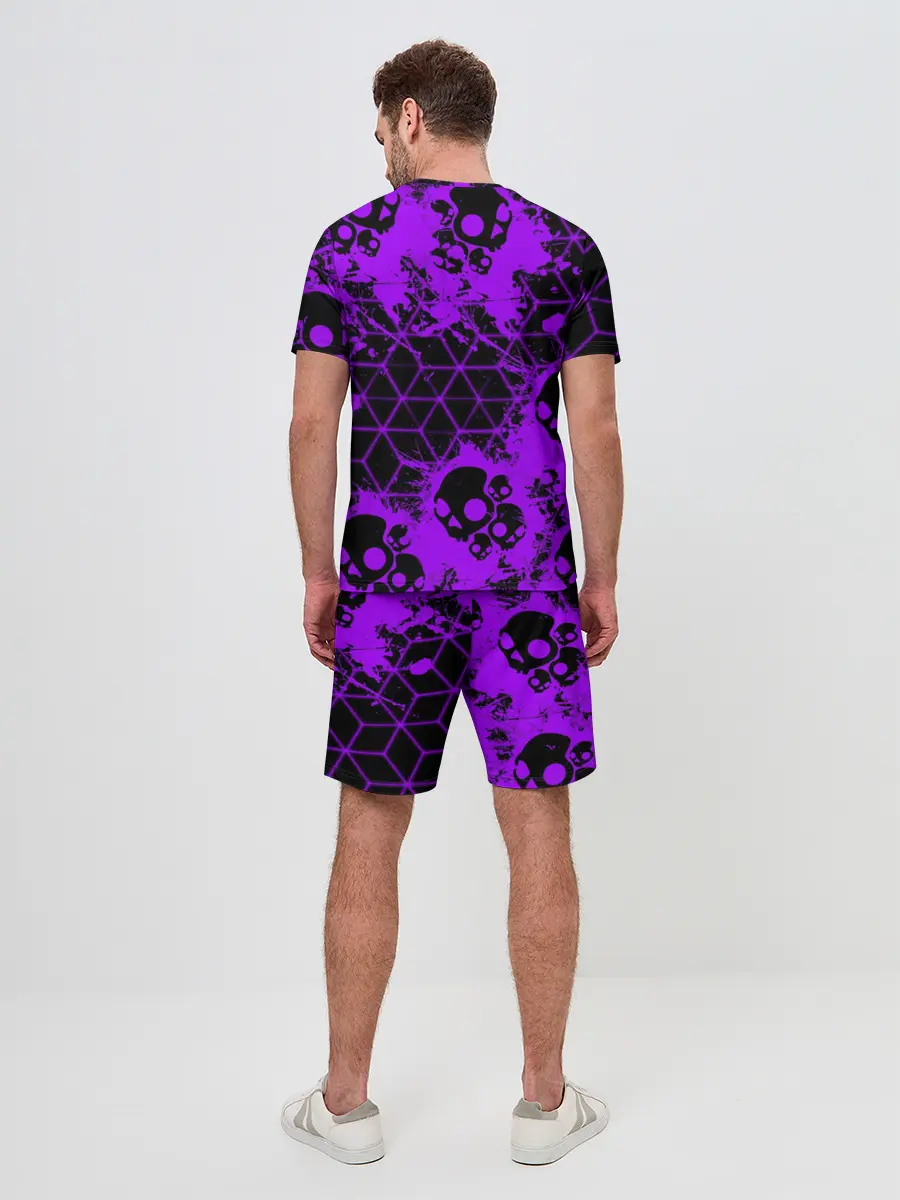 Мужской костюм с шортами / Fortnite | Skull