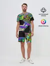 Мужской костюм с шортами / ПСИХОДЕЛИКА NEW