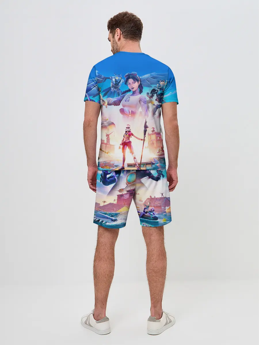 Мужской костюм с шортами / ФОРТНАЙТ 3 СЕЗОН