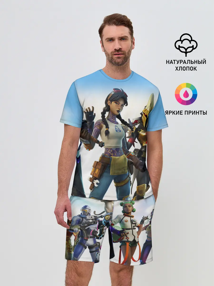 Мужской костюм с шортами / ФОРТНАЙТ 3 СЕЗОН