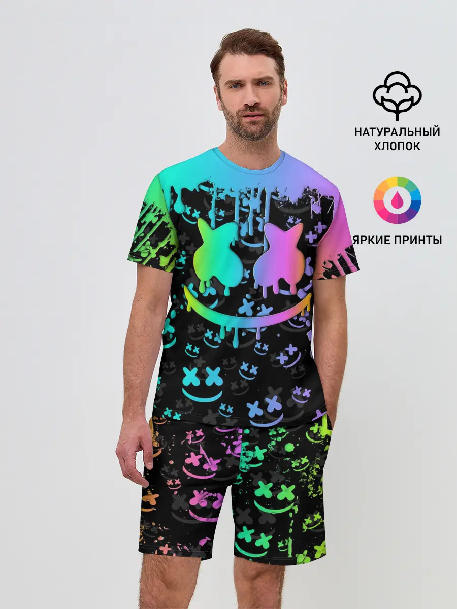 Мужской костюм с шортами / MARSHMELLO