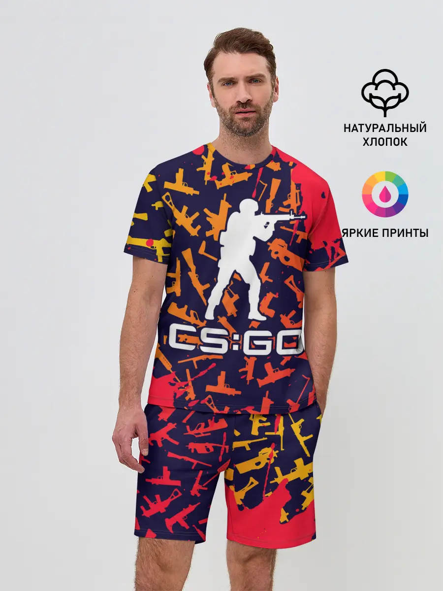 Мужской костюм с шортами / CS GO | КС ГО
