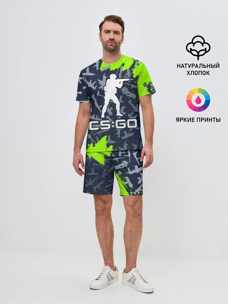 Мужской костюм с шортами / CS GO | КС ГО