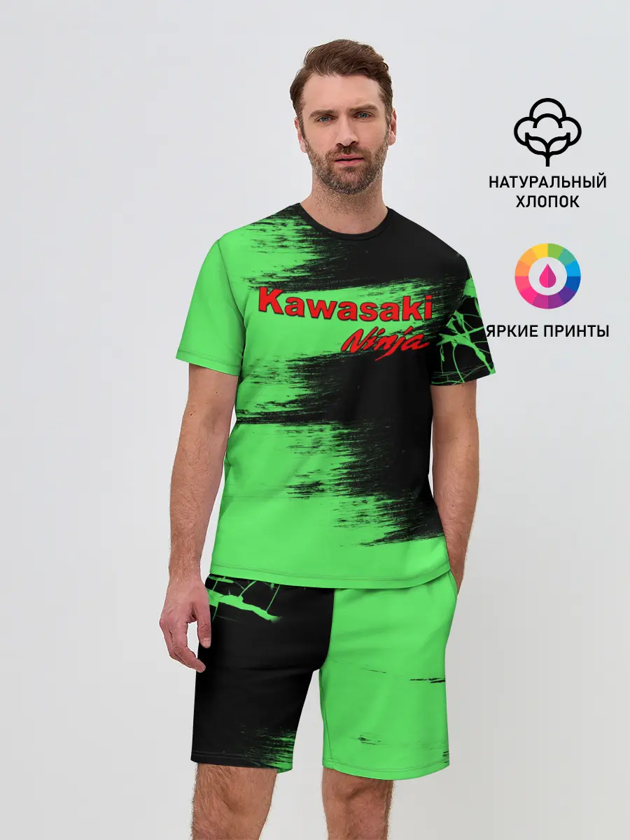 Мужской костюм с шортами / Kawasaki