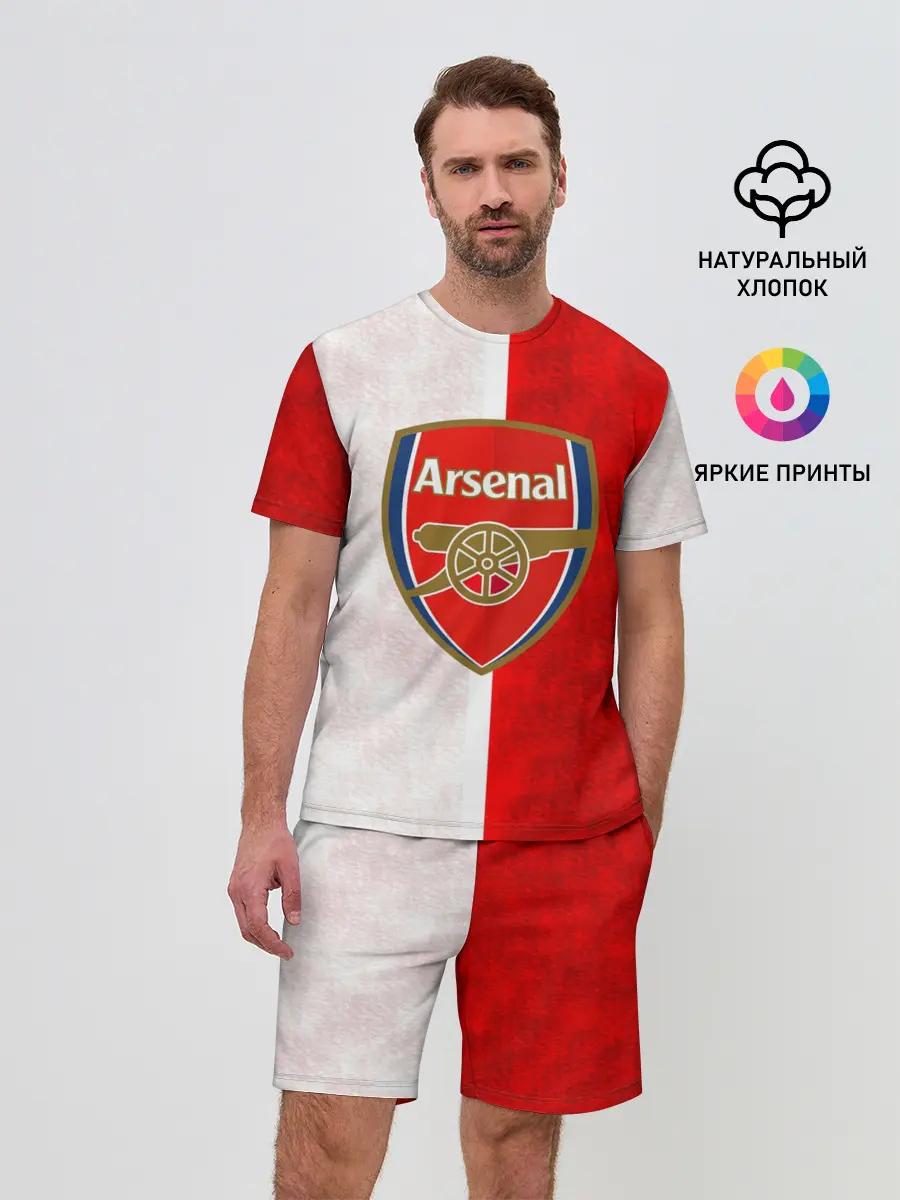 Мужской костюм с шортами / FC Arsenal 3D