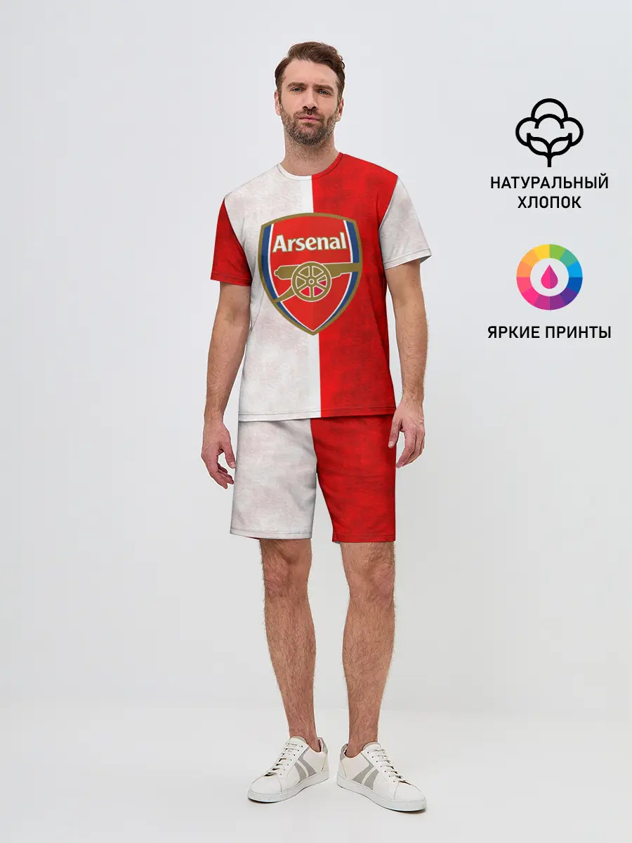 Мужской костюм с шортами / FC Arsenal 3D