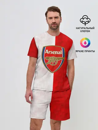 Мужской костюм с шортами / FC Arsenal 3D