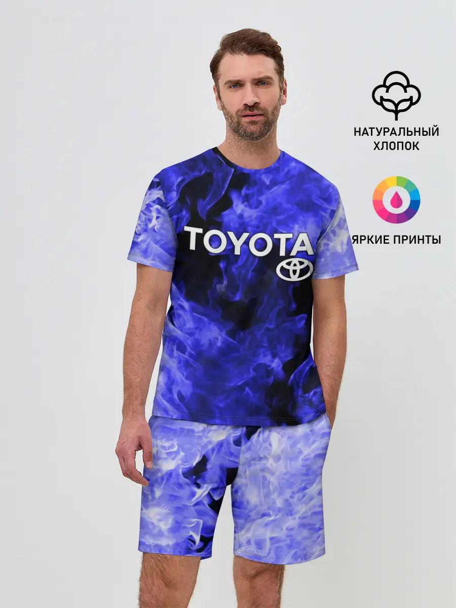 Мужской костюм с шортами / TOYOTA