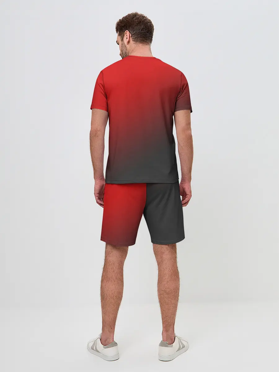 Мужской костюм с шортами / RED