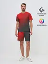 Мужской костюм с шортами / RED