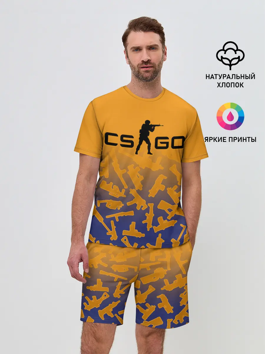 Мужской костюм с шортами / CS GO | КС ГО