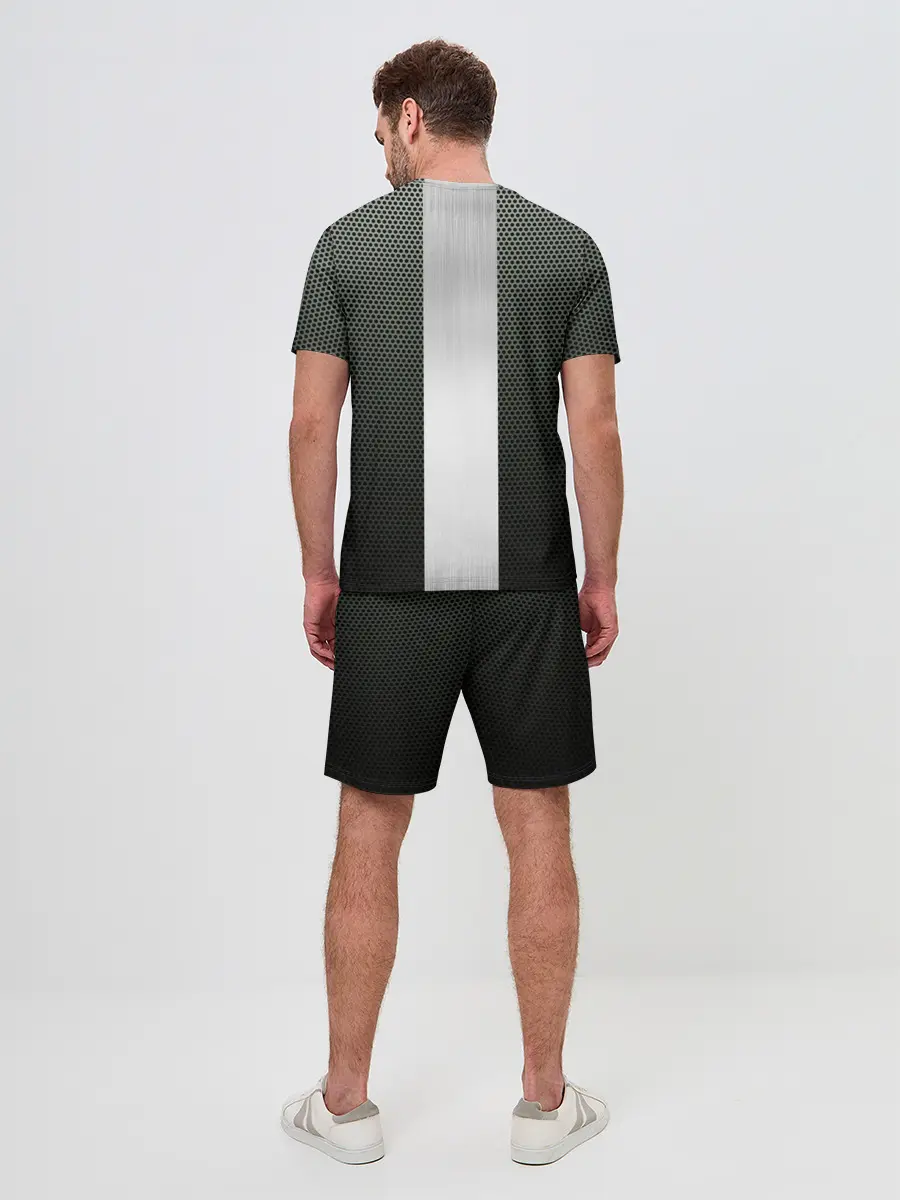 Мужской костюм с шортами / Карбоновый занавес