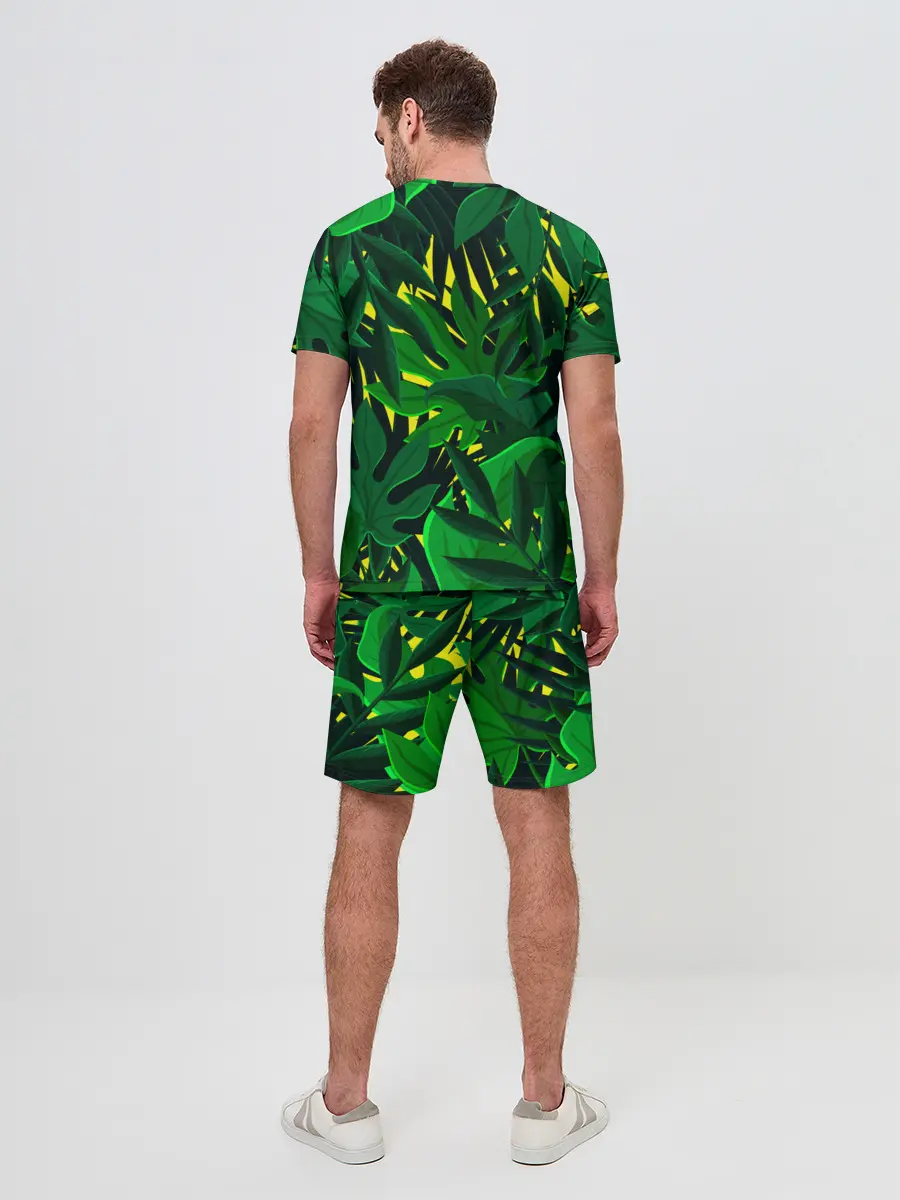 Мужской костюм с шортами / В джунглях