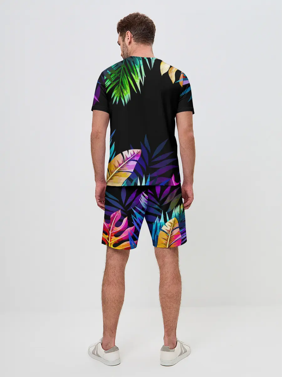 Мужской костюм с шортами / Тропическая Ночь
