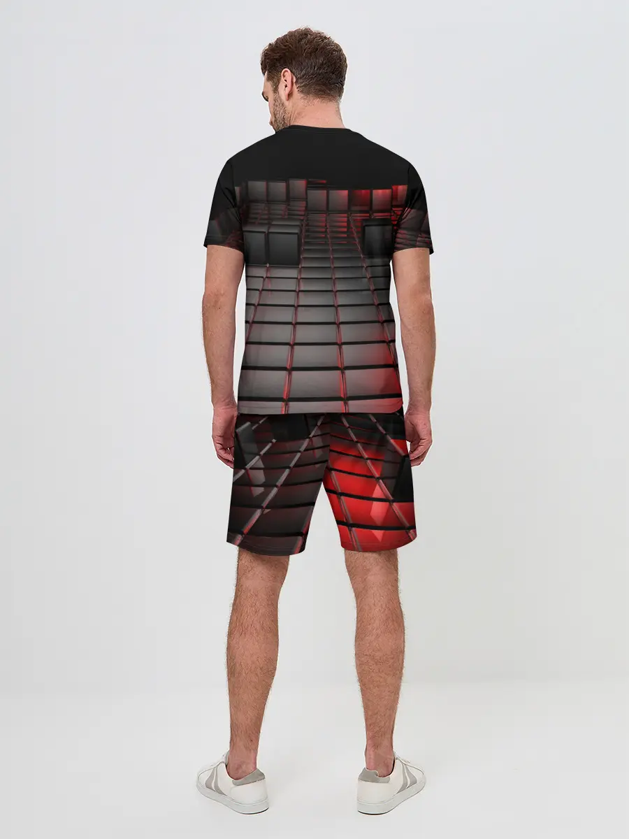 Мужской костюм с шортами / КАРБОНОВЫЕ ПЛИТЫ