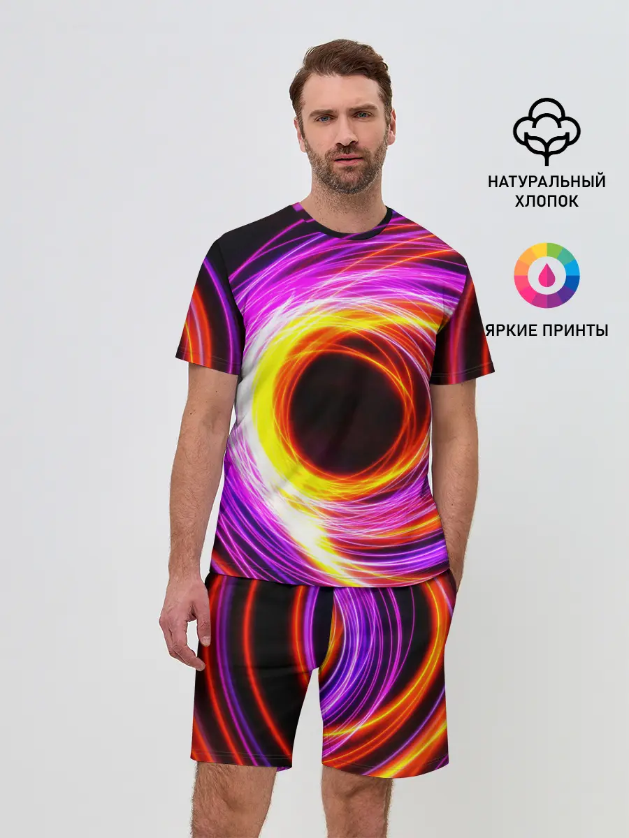 Мужской костюм с шортами / ИСКРЫ