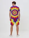 Мужской костюм с шортами / Tie-Dye