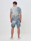 Мужской костюм с шортами / 3D соты