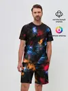 Мужской костюм с шортами / КОСМИЧЕСКИЕ ВОЛНЫ