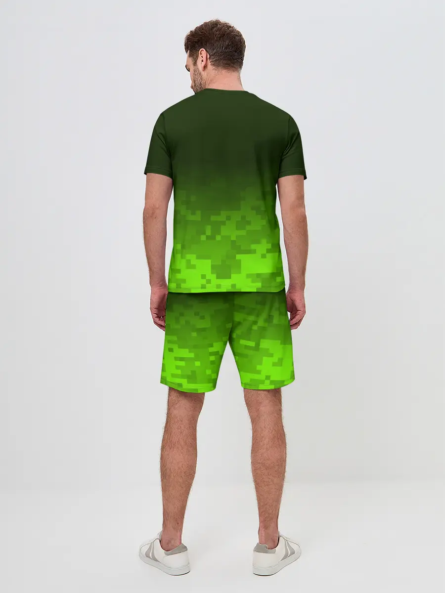 Мужской костюм с шортами / MINECRAFT / МАЙНКРАФТ