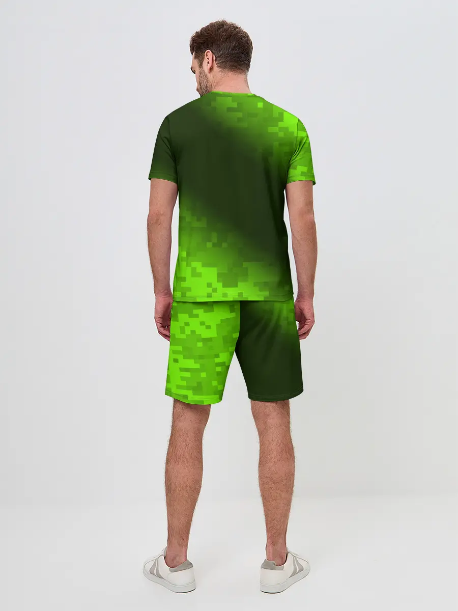 Мужской костюм с шортами / MINECRAFT / МАЙНКРАФТ