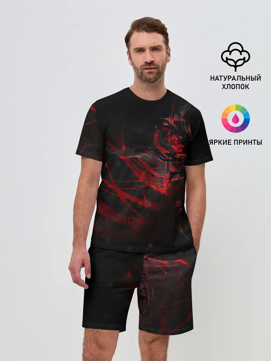 Мужской костюм с шортами / DIGITAL 3D