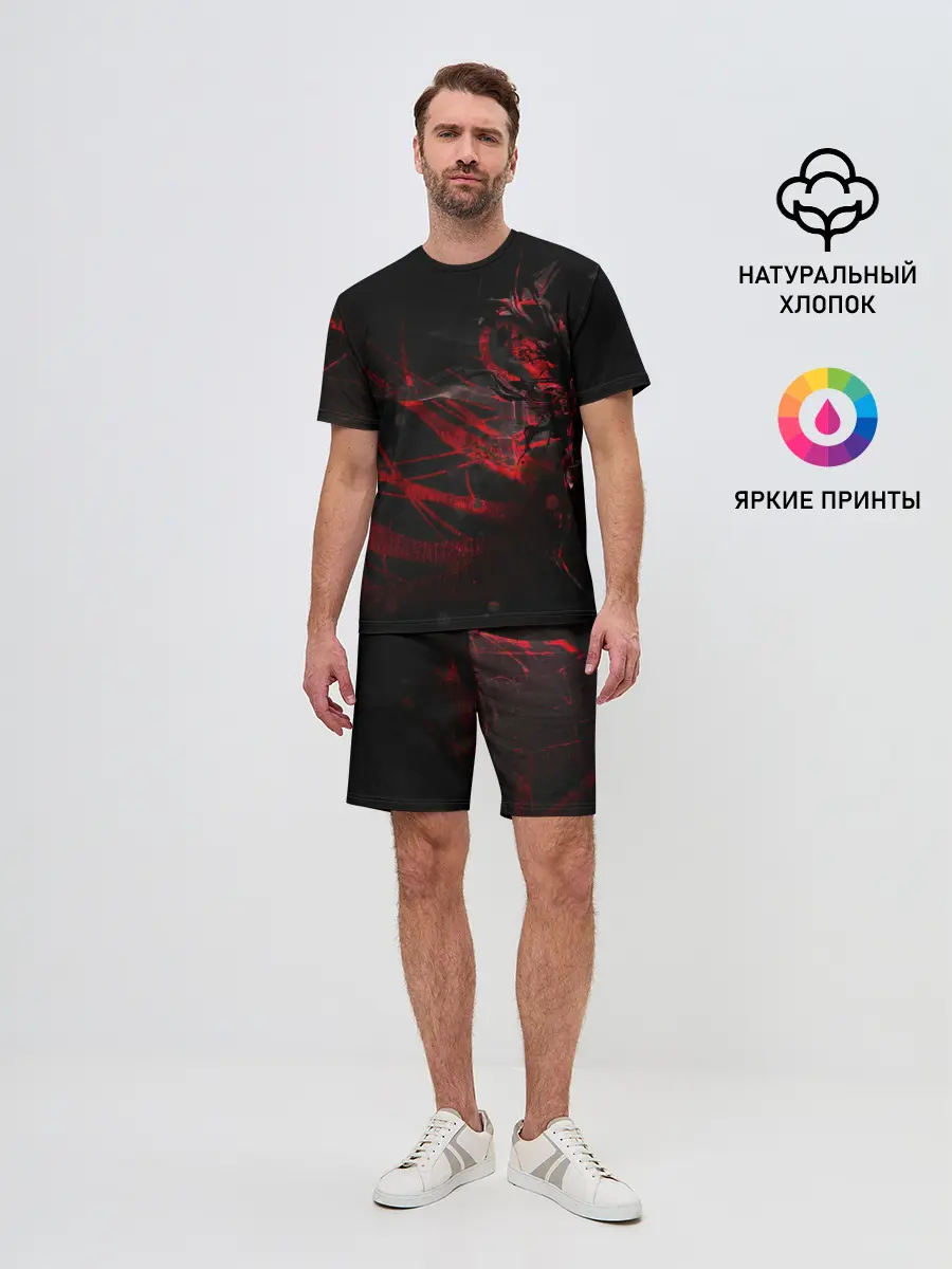 Мужской костюм с шортами / DIGITAL 3D