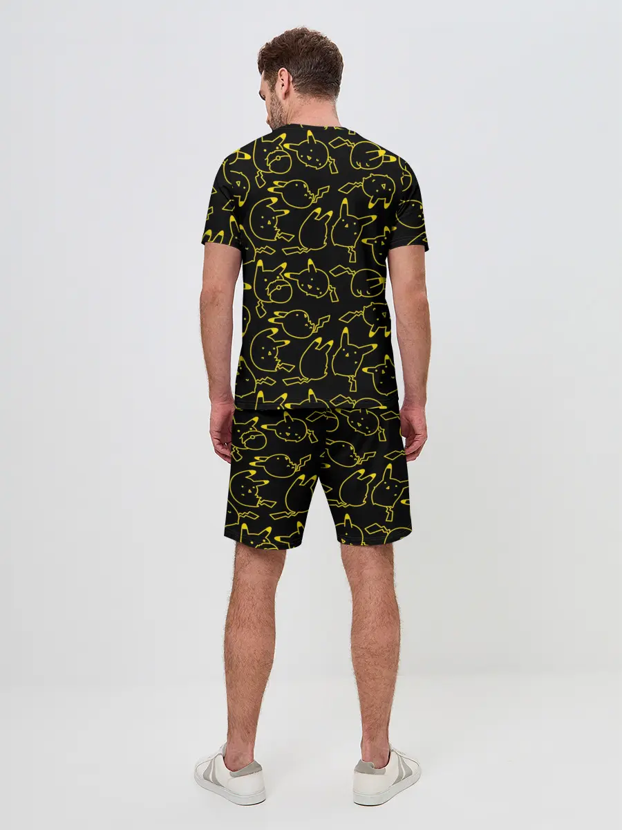 Мужской костюм с шортами / Покемоны