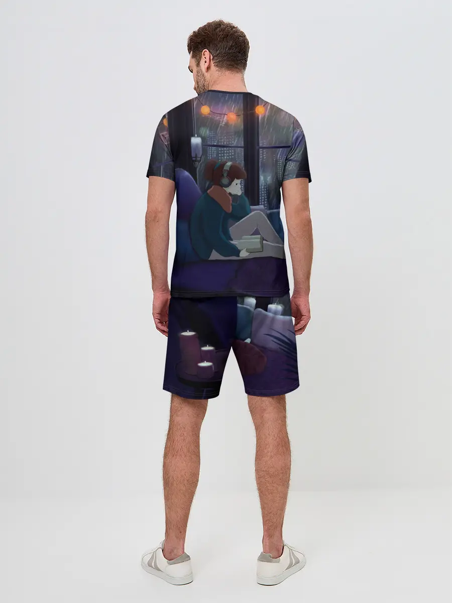 Мужской костюм с шортами / СИЖУ ДОМА