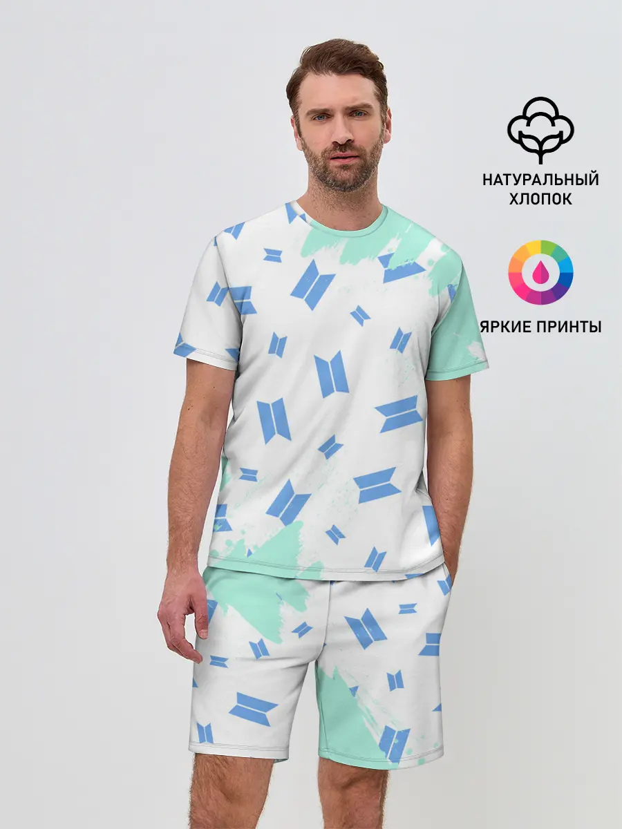 Мужской костюм с шортами / BTS / БТС