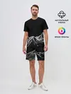Мужской костюм с шортами / Горы