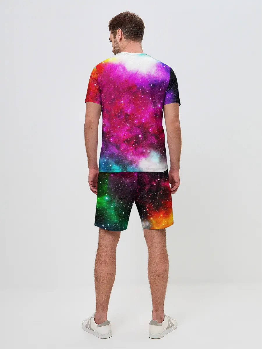 Мужской костюм с шортами / Туманность