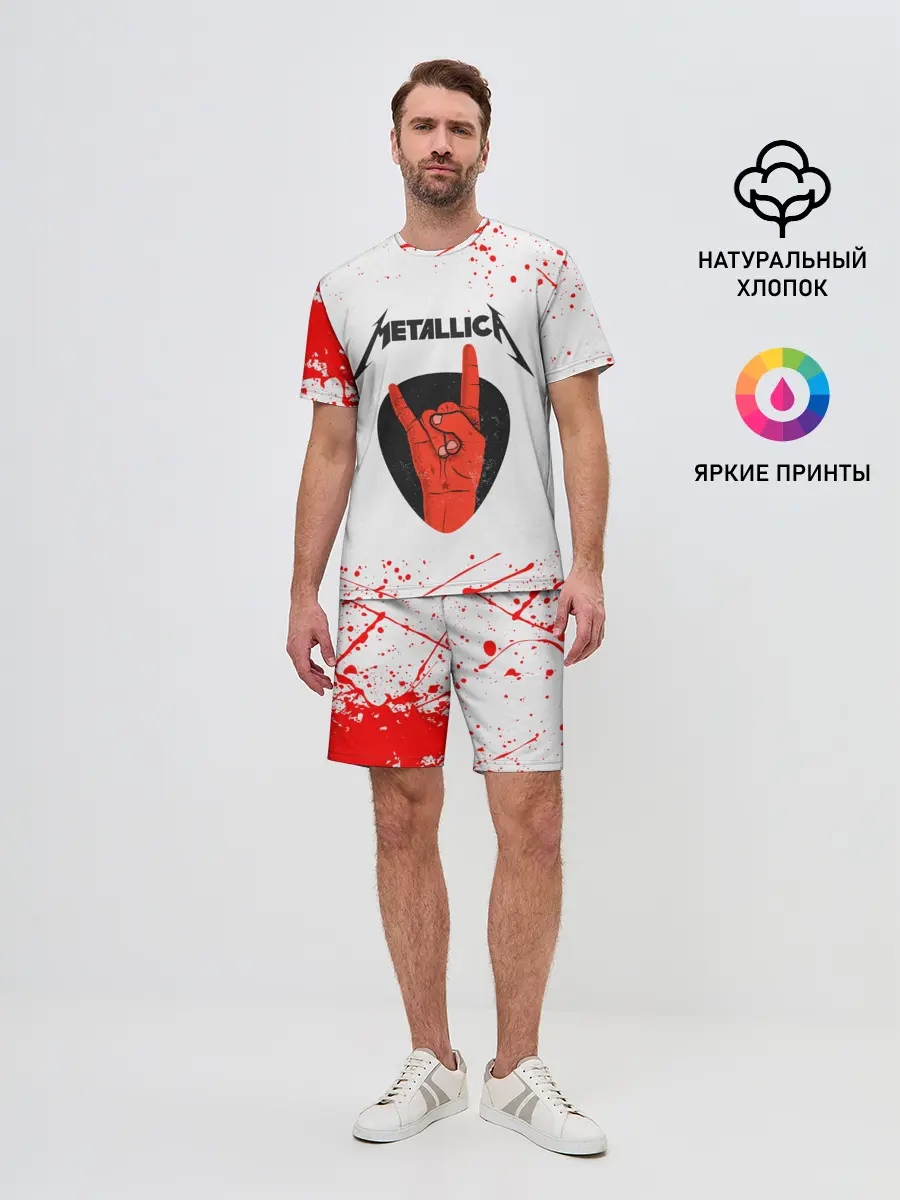 Мужской костюм с шортами / METALLICA