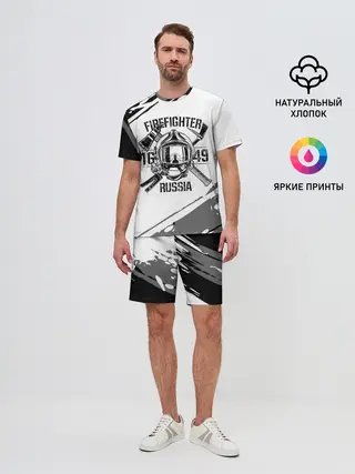 Мужской костюм с шортами / FIREFIGHTER 1649 RUSSIA