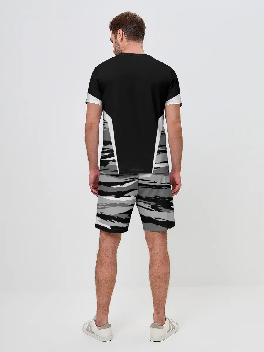 Мужской костюм с шортами / Леонид - камуфляж