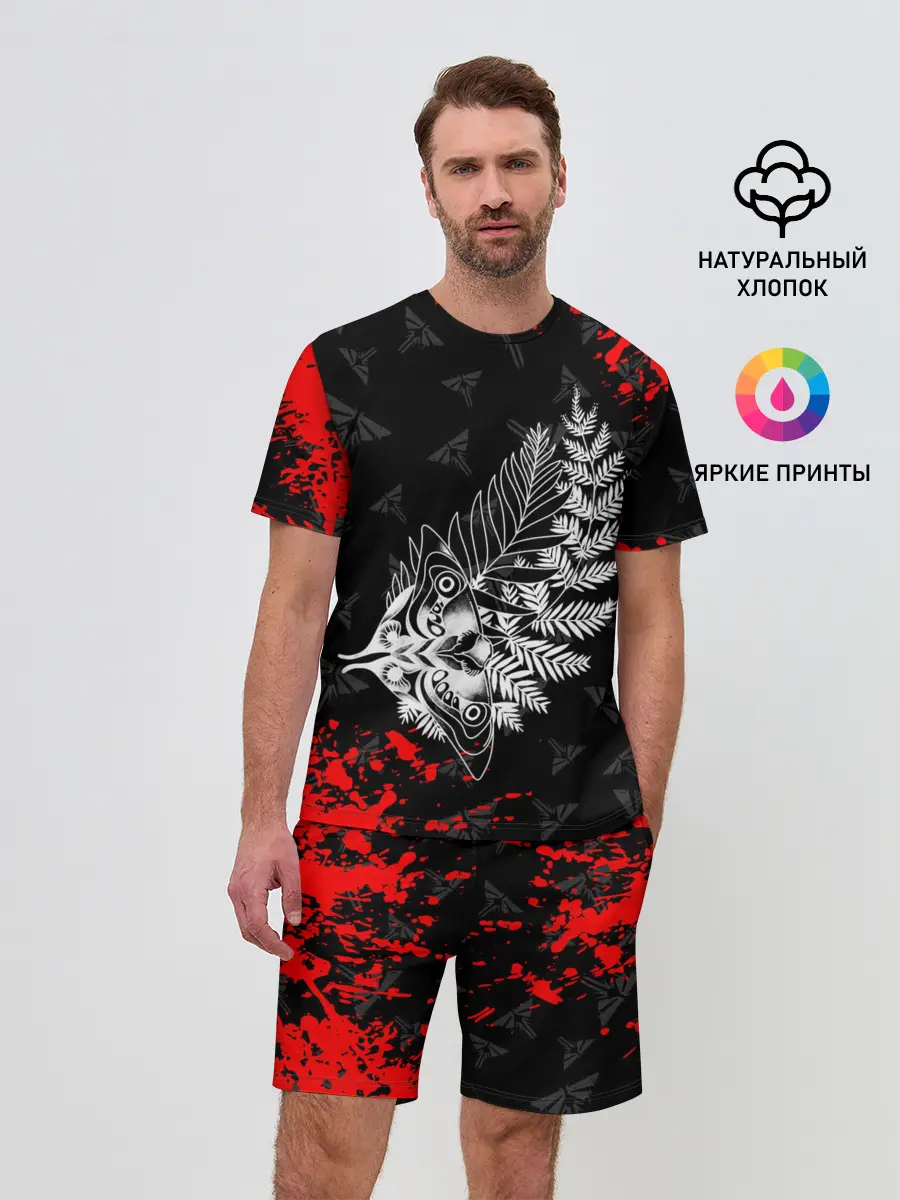 Мужской костюм с шортами / THE LAST OF US 2 ТАТУ ЭЛЛИ