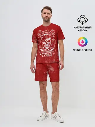 Мужской костюм с шортами / Морская пехота