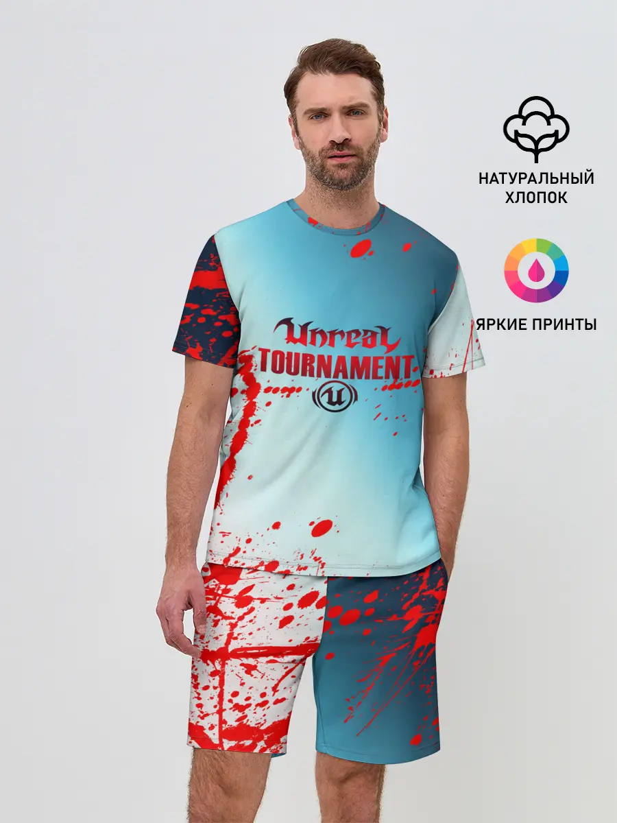 Мужской костюм с шортами / Unreal Tournament