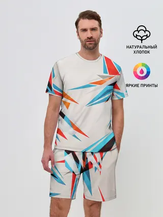 Мужской костюм с шортами / ОСКОЛКИ