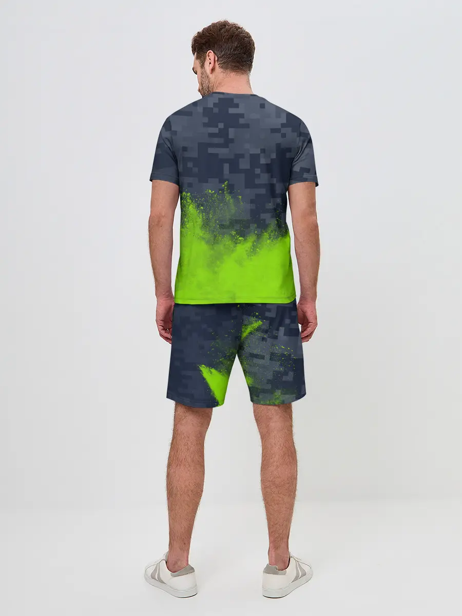 Мужской костюм с шортами / MINECRAFT / МАЙНКРАФТ