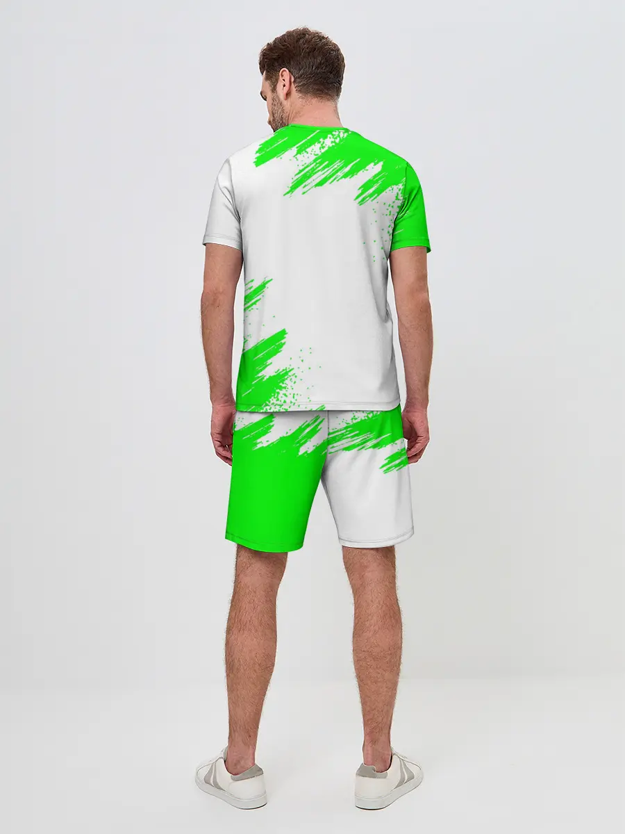 Мужской костюм с шортами / MINECRAFT CREEPER