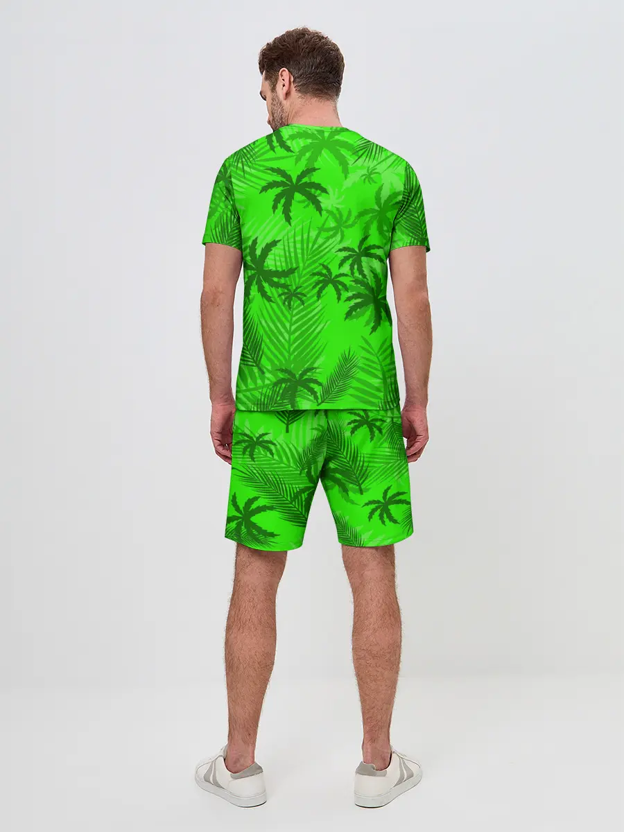 Мужской костюм с шортами / ПАЛЬМЫ | ЛЕТО | TROPICAL