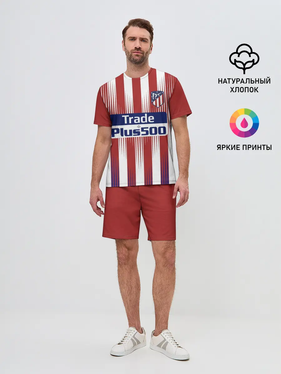 Мужской костюм с шортами / Форма Атлетико Мадрид